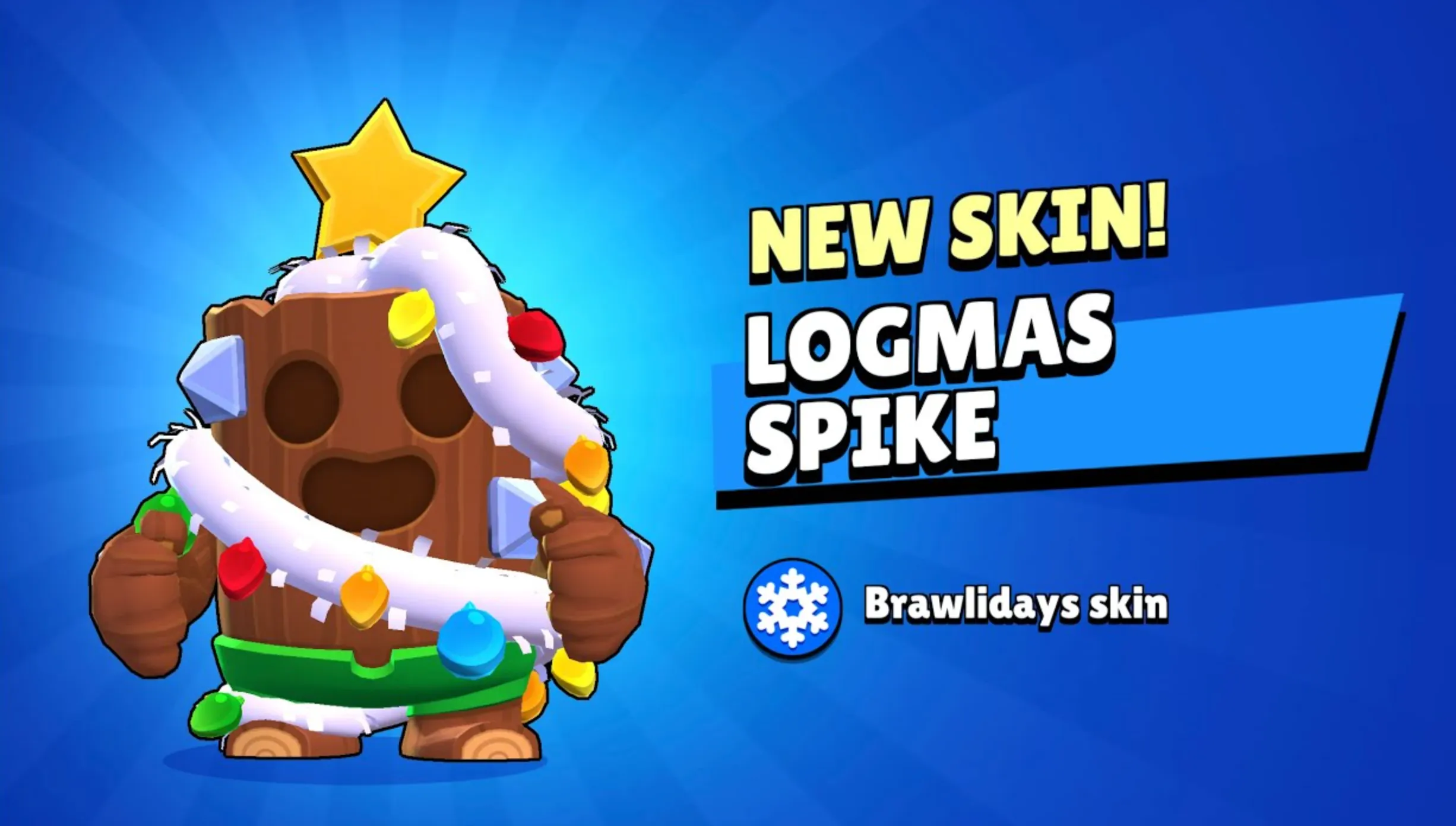 Logmas Spike brawl stars